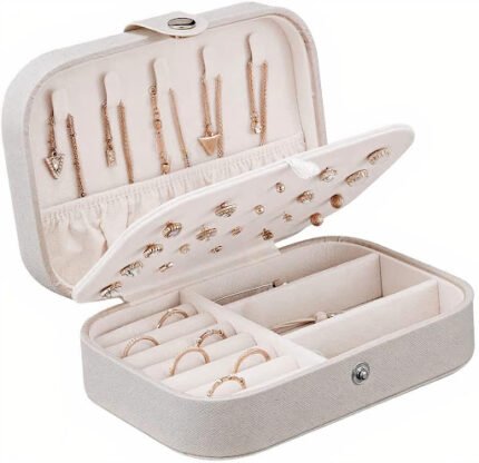 PU Jewelry Box - White