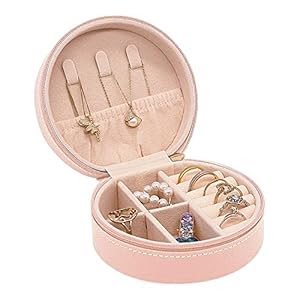 Mini Jewelry Box Round - Pink