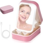 LED Makeup Box Pink