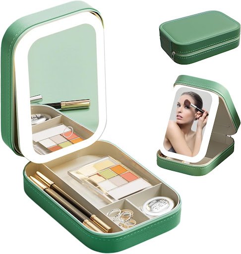 LED Makeup Box Green LED Makeup Box Green