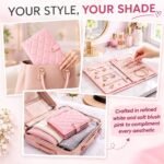 Luxe Pink Jewellery Organizer Book - Image 5