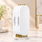 Luxe 4-in-1 Travel Jewellery Organizer - Image 4