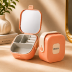 Mini Portable Jewellery Organizer Box